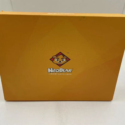 Stock Size Color Rigid Sliding Out Gift Drawer Box Custom Logo White PET For Kid Game Card Gift Box