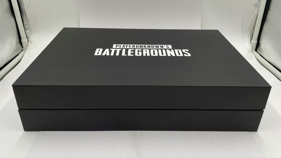 Custom LOGO Matte Black Cardboard  Lip And Base  Style  Empty Gift Box Packaging OEM With EVA Insert