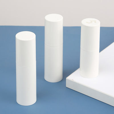 Senior PAK Manufacture PP White Matte Vacuum Bottle 15ml 30 50ml Airless Bottle Bottling Spray Emulsion Customized Accepted