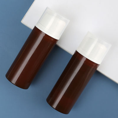 100ml Personal Skin Care Packaging Airless Bottle with PP Collar and Pump